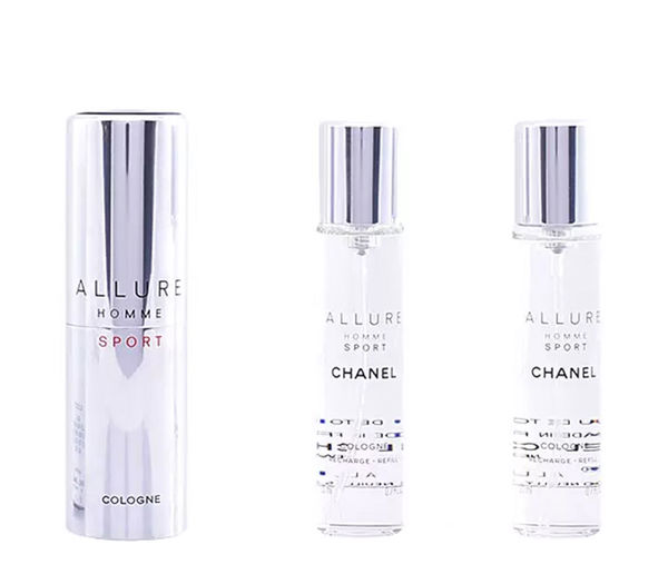 CHANEL ALLURE HOMME SPORT コロン 3本セット ALLURE HOMME SPORT COLOGNE travel spray 2 Refills perfume Type of