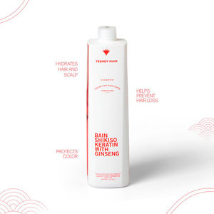 SHIKISO KERATIN & GINSENG bain