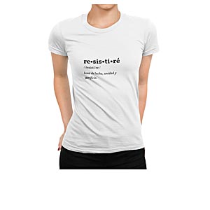 

RESISTIRÉ Camiseta #Talla-M