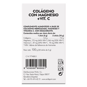 COLÁGENO CON MAGNESIO + VIT.C sabor fresa