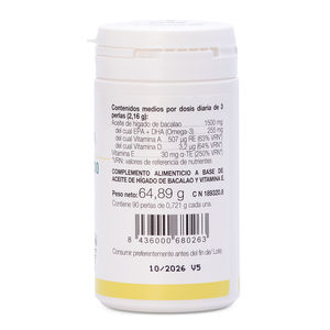 ACEITE DE HIGADO DE BACALAO + VITAMINA E