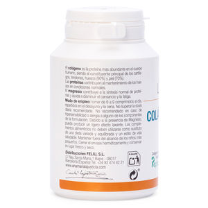 Marine collagen with magnesium tablets