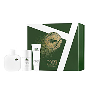 

EAU DE LACOSTE L.12.12 BLANC POUR HOMME Lote 3 Pz