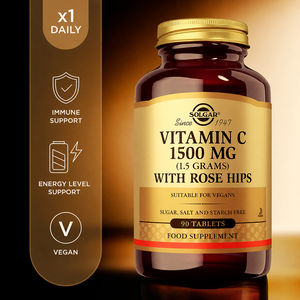 ROSE HIPS C 1500mg. cápsulas