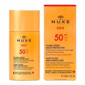 NUXE SUN fluido ligero facial alta protección SPF50