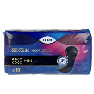 Tena Lady SILHOUETTE NOIR protege slips mini 18 uds | Donna