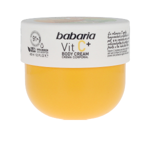 Hidratante corporal Babaria VITAMIN C+ body cream 100% vegan comprar online