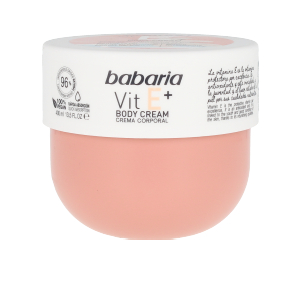 Hidratante corporal Babaria VITAMIN E+ body cream 100% vegan comprar online