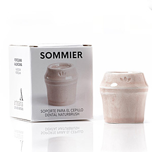 Naturbrush SOMMIER soporte para cepillo dental #rosa 1 pz | Unisex