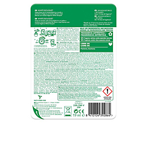 AIR-WICK ambientador electrico completo #white bouquet 19 ml
