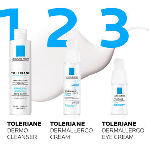 TOLERIANE DERMALLERGO moisturizing and soothing eye treatment for allergic skin