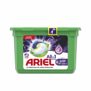 ARIEL PODS LAVANDA 3en1 detergente 14 cápsulas