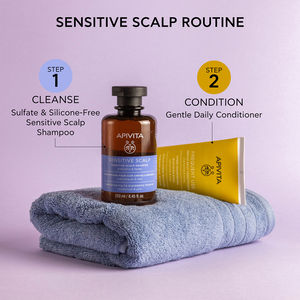 SHAMPOO FOR SENSITIVE SCALP without sulfates, without parabens