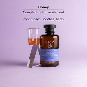 SHAMPOO FOR SENSITIVE SCALP without sulfates, without parabens
