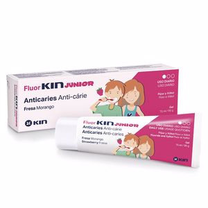 FLUORKIN JUNIOR gel dentífrico #fresa 75 ml