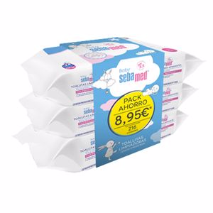 BABY TOALLITAS LIMPIADORAS lote 3 x 72 uds