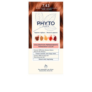 PHYTOCOLOR #7.43-rubio dorado cobrizo