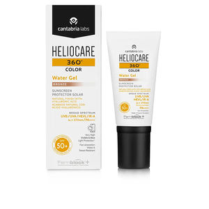 HELIOCARE 360° COLOR sunscreen with aqua gel color SPF50+