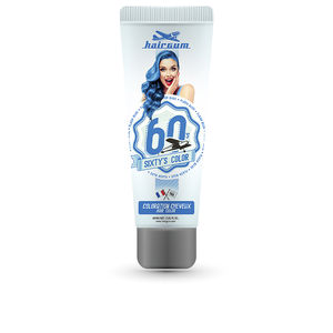 Hairgum SIXTY’S COLOR hair color #flash blue