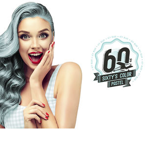 Couleur de cheveux des années soixante