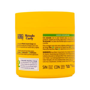 Masque GIORGI CURLY METHOD