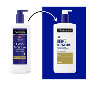DEEP MOISTURE body lotion oil