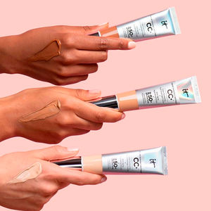 Fondotinta in crema CC+ "LA TUA PELLE MIGLIORE" con SPF50+