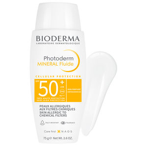 PHOTODERM mineralinio skysčio netoleravimo cheminiai filtrai SPF50