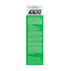 JUST FOR MEN COLORANT in shampoo
