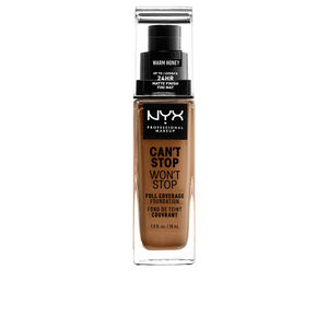 Base de maquillaje CAN’T STOP WON’T STOP full coverage foundation Nyx Professional Make Up