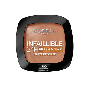 INFAILLIBLE 24H fresh wear matte bronzer #300-light medium pale moyen