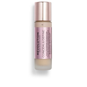 Fondation de maquillage Revolution Make Up CONCEAL & DEFINE full coverage foundation acheter en ligne