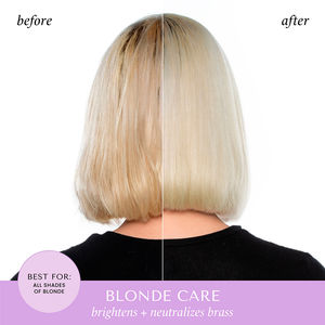 BLONDE CARE purple toning shampoo