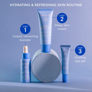 AQUA BEELICIOUS MOISTURIZING AND REFRESHING BOOSTER with hyaluronic acid, honey and propolis