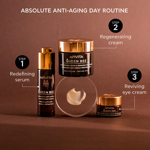 QUEEN BEE ABSOLUTE ANTI-AGING REDENSIFY SERUM com geleia real, própolis e mel