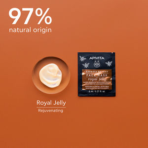 Express Beauty Straffende und revitalisierende Gesichtsmaske mit Gelée Royale