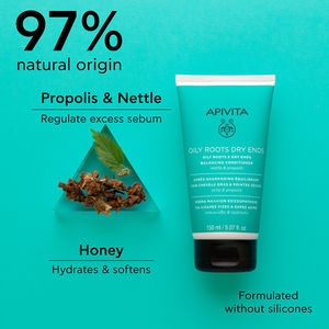 ACONDICIONADOR equilibrante para raíz grasa y puntas secas