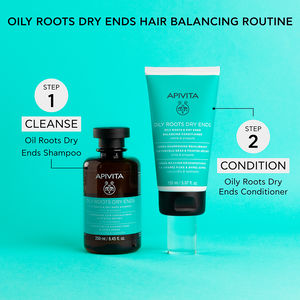 ACONDICIONADOR equilibrante para raíz grasa y puntas secas