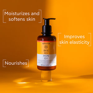 BEE MY HONEY Moisturizing body milk with honey, aloe and essential oils