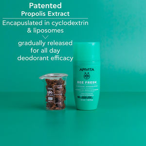 BEE FRESH 24 時間ロールオン デオドラントはマイクロバイオームを尊重しています