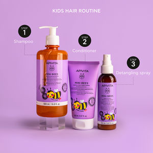 Mini Bees Shampoing doux pour enfants Sans sulfate, sans silicone