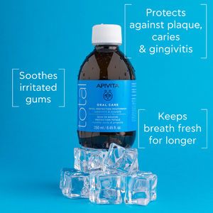 ENJUAGUE BUCAL natural con hierbabuena y propóleo