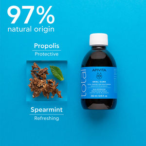 ENJUAGUE BUCAL natural con hierbabuena y propóleo