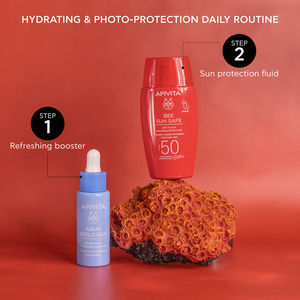 BEE SUN SAFE INVISIBLE FACIAL FLUID DRY TOUCH SPF 50 A non-greasy sunscreen