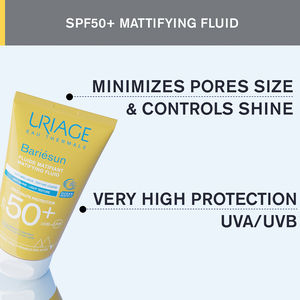 BARIÉSUN matte fluid SPF50+ acne-prone skin