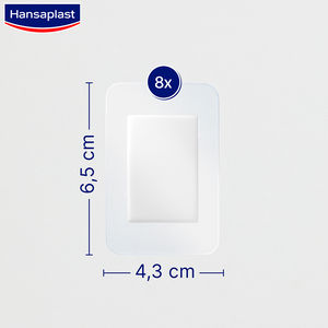 HP AQUA PROTECT XL medicazioni 6 x 7 cm