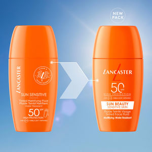 SUN SENSITIVE fluide matifiant teinté SPF50