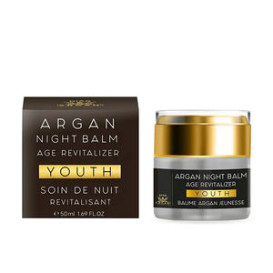 Revitalizing anti-aging night cream with pure argan oil