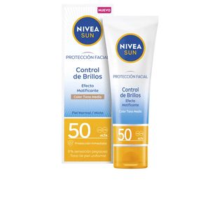 SUN CONTROL BRILLOS facial matificante medio SPF50