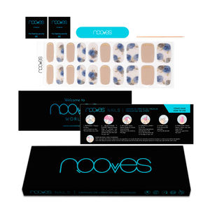 GEL NAIL FILMS élégant floral premium luxe #métallique